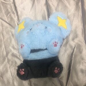 Blue Star-Ear Plush Hand Warmer Cozy Holder